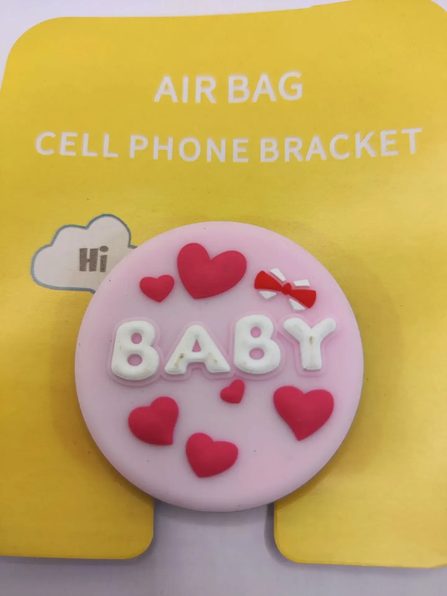 Cute Cartoon Airbag Holder for Mobile Phone - Image 56