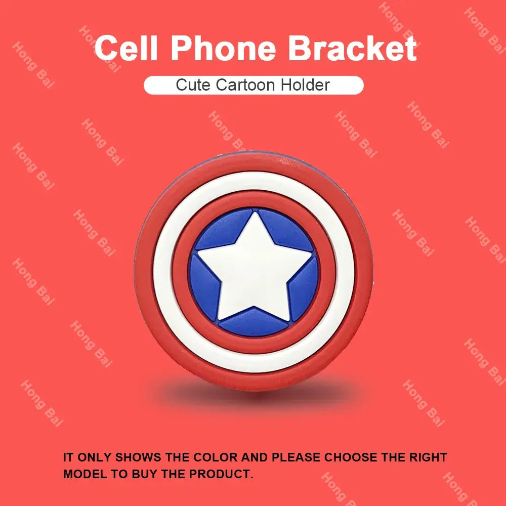 Cute Cartoon Airbag Holder for Mobile Phone - Image 6