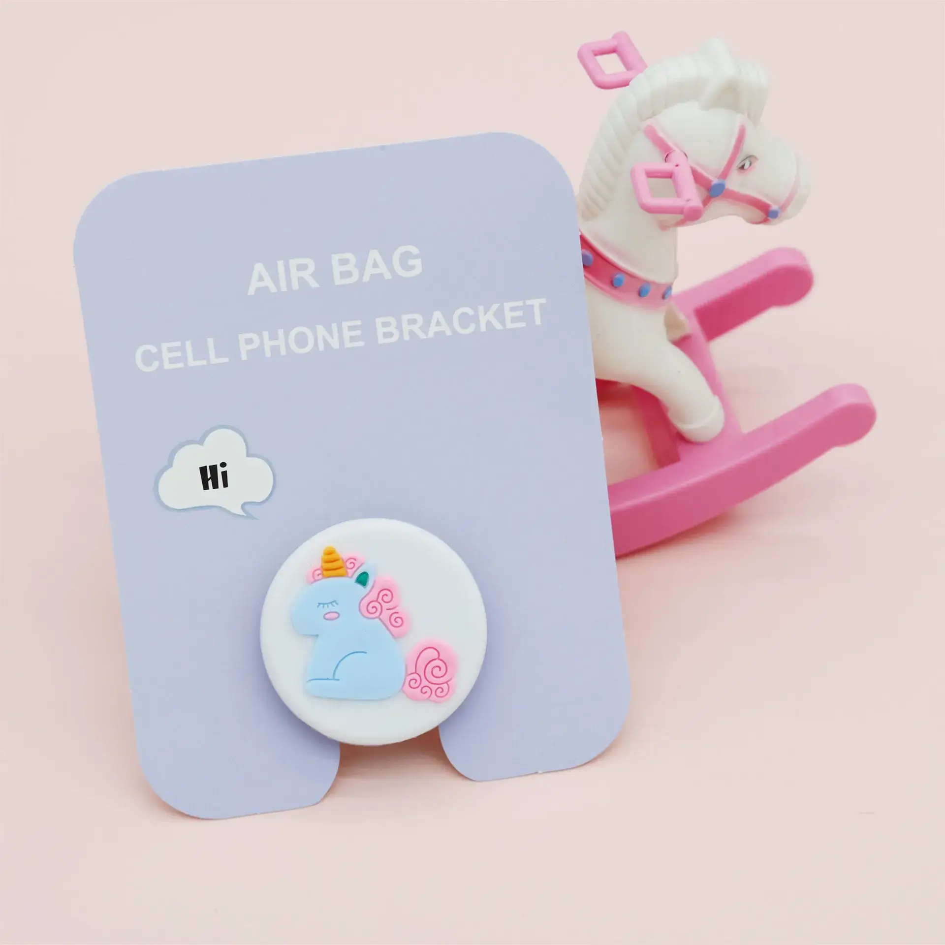 Cute Cartoon Airbag Holder for Mobile Phone - Image 62