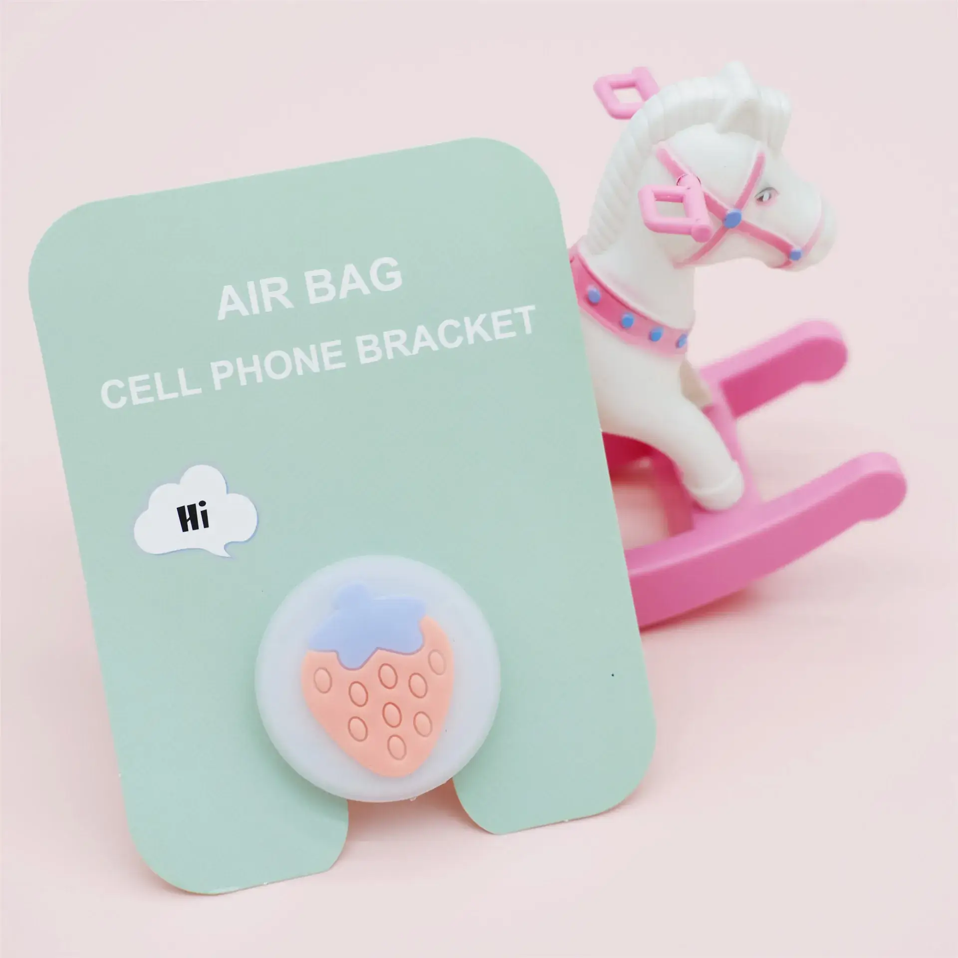 Cute Cartoon Airbag Holder for Mobile Phone - Image 63
