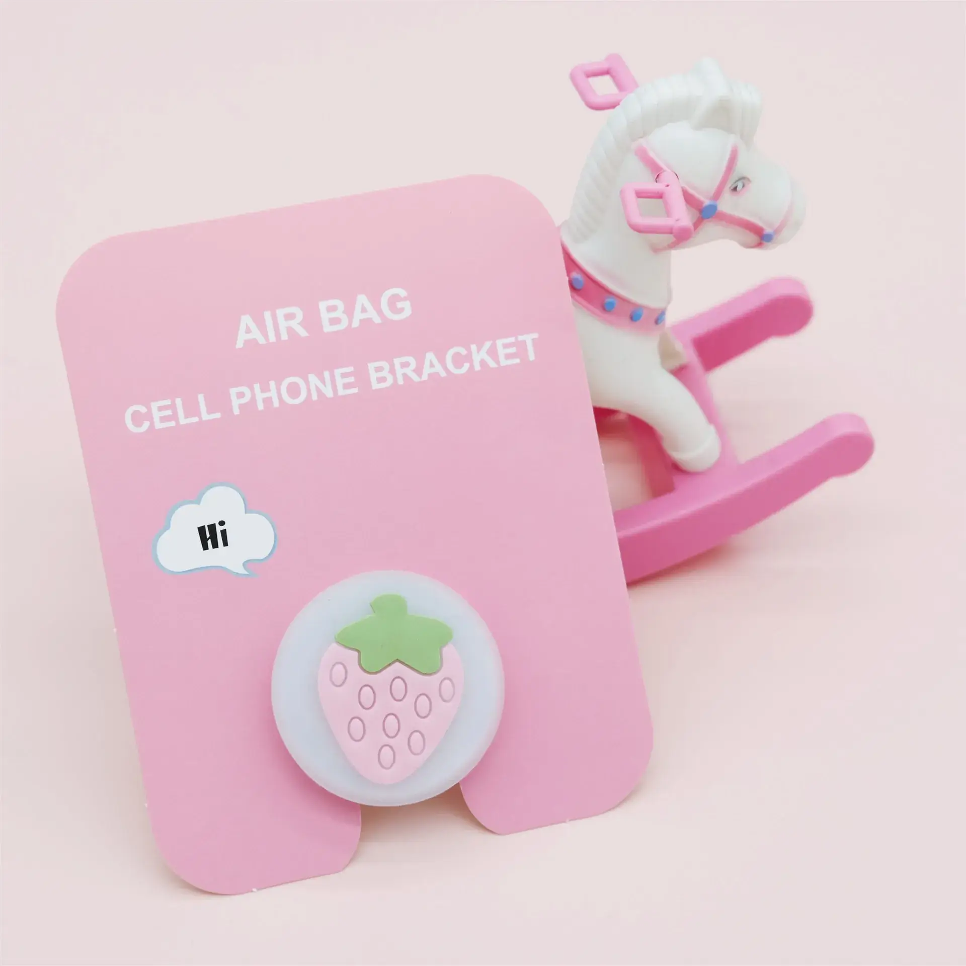 Cute Cartoon Airbag Holder for Mobile Phone - Image 65