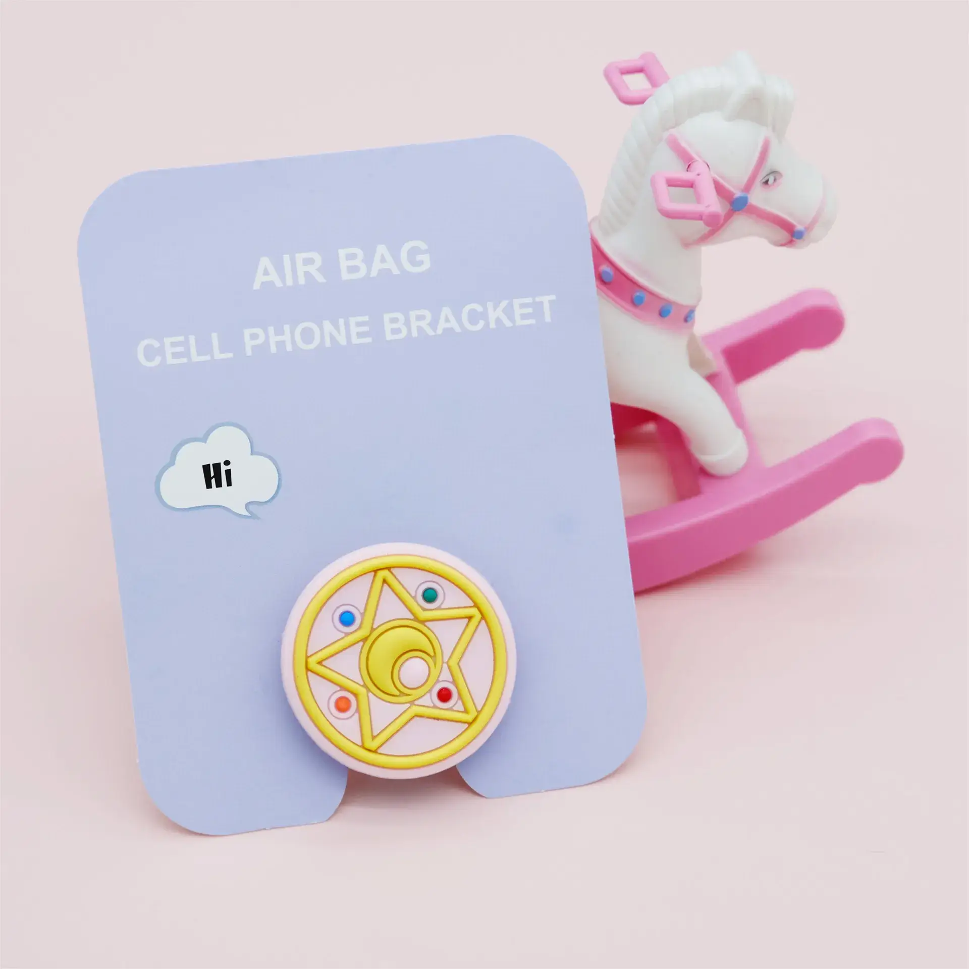 Cute Cartoon Airbag Holder for Mobile Phone - Image 66