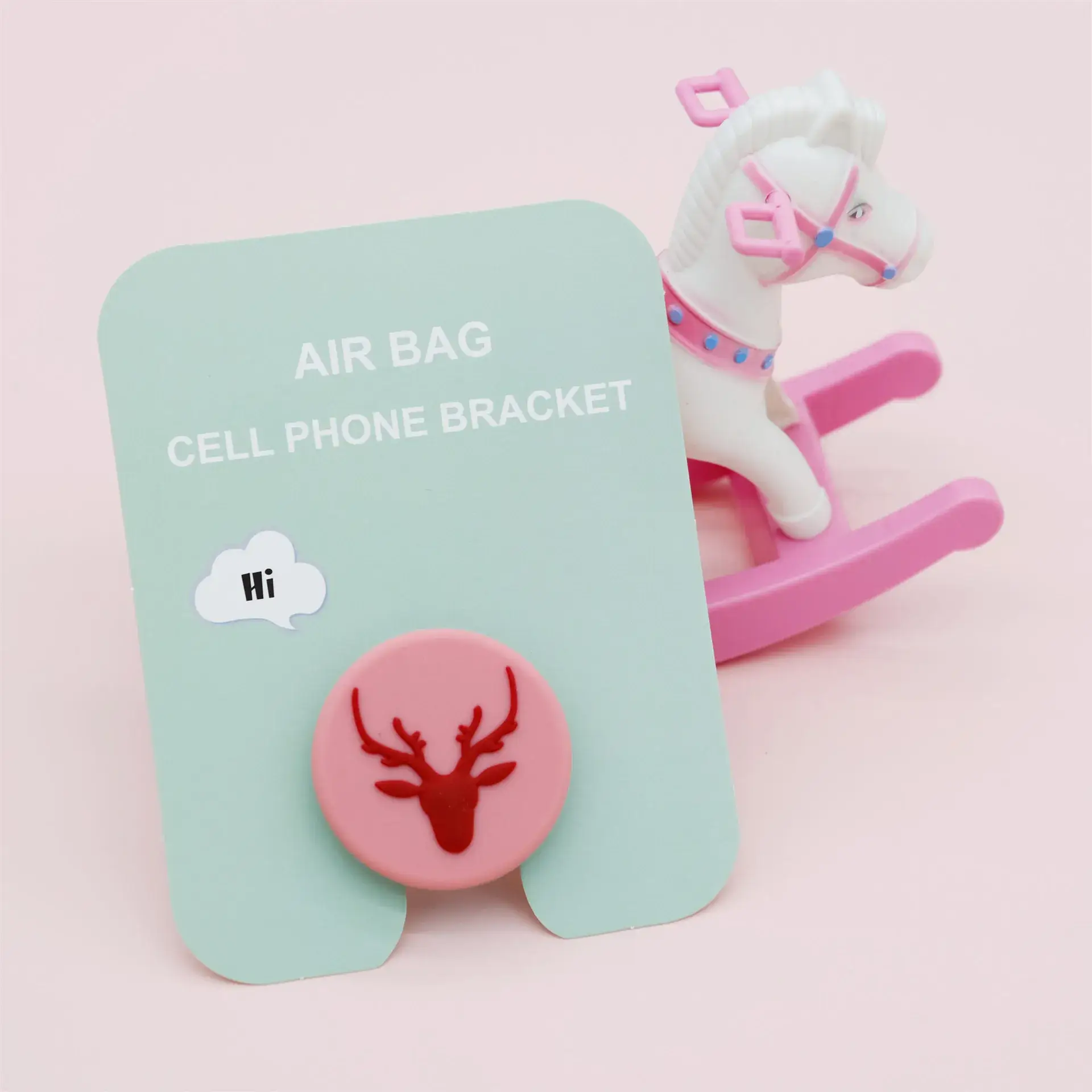 Cute Cartoon Airbag Holder for Mobile Phone - Image 71