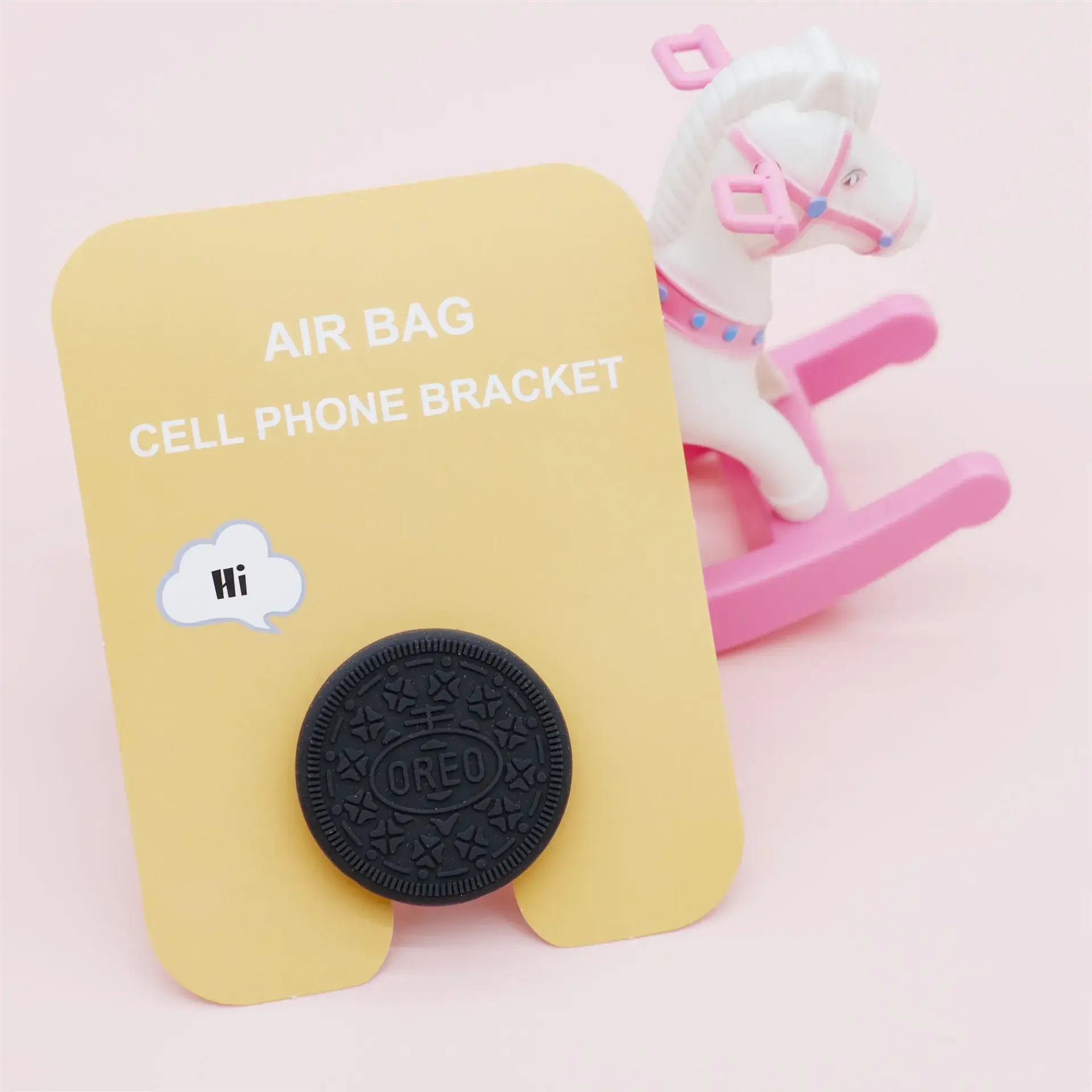 Cute Cartoon Airbag Holder for Mobile Phone - Image 72