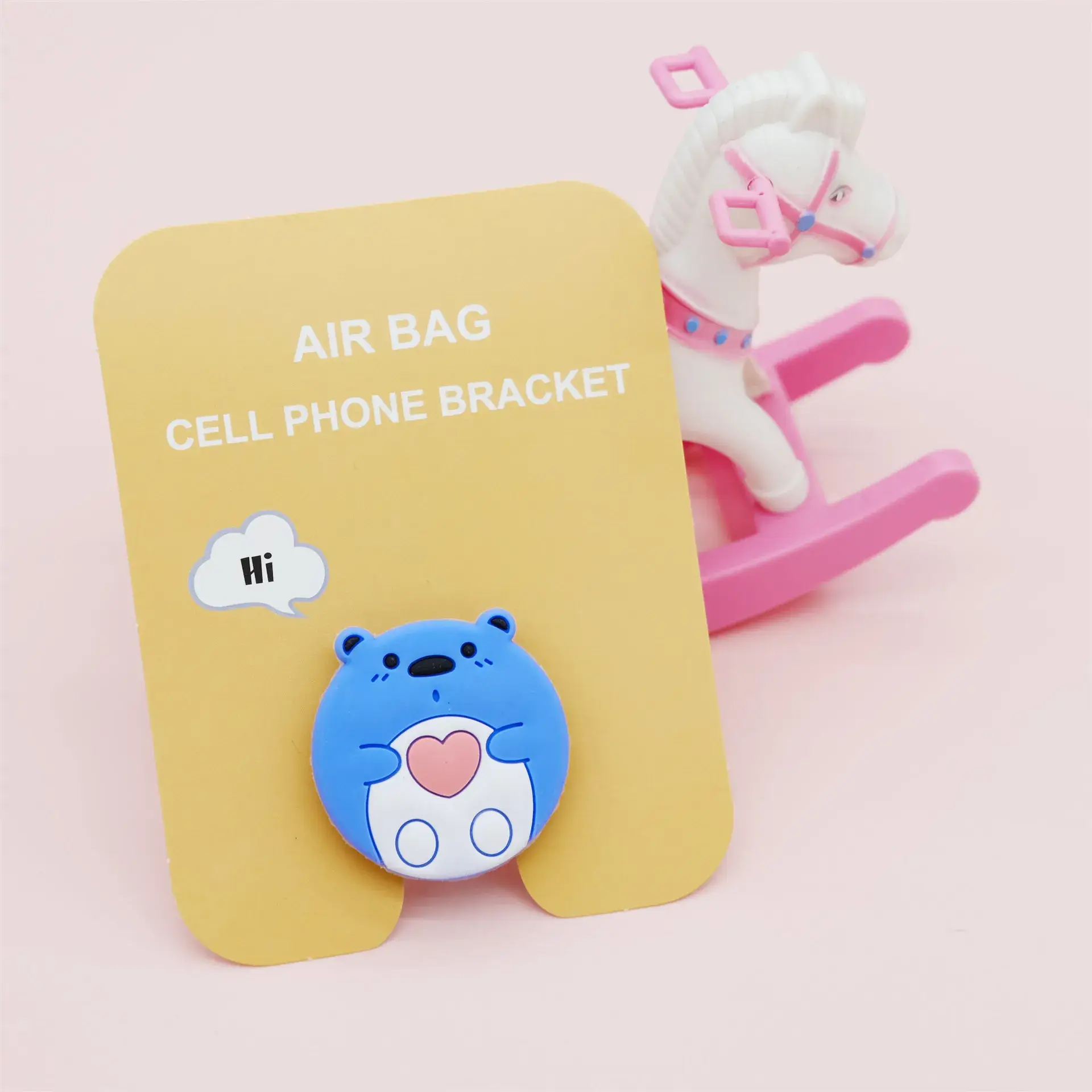 Cute Cartoon Airbag Holder for Mobile Phone - Image 74