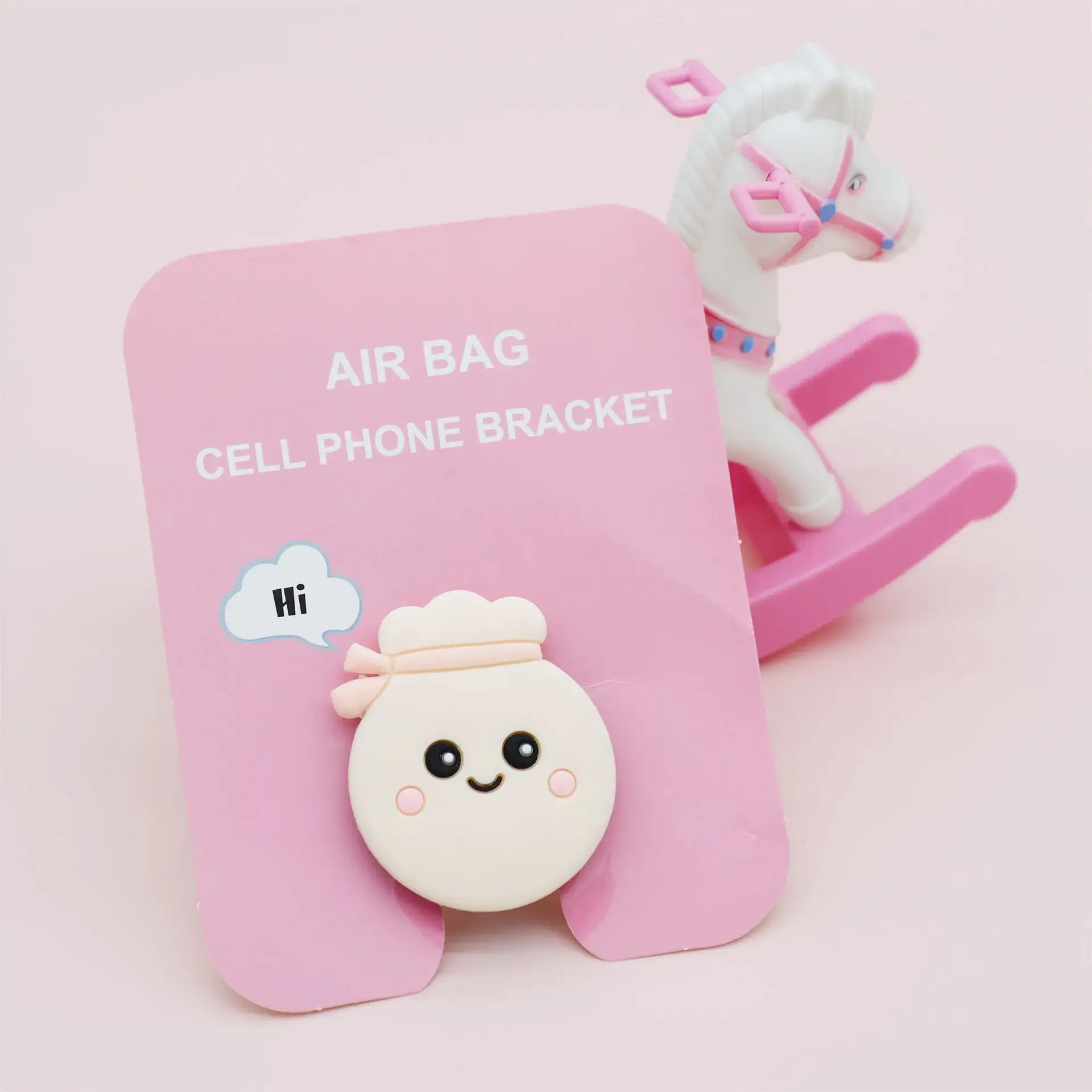 Cute Cartoon Airbag Holder for Mobile Phone - Image 77