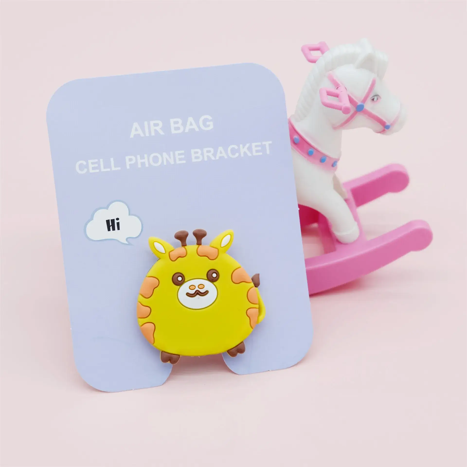 Cute Cartoon Airbag Holder for Mobile Phone - Image 81