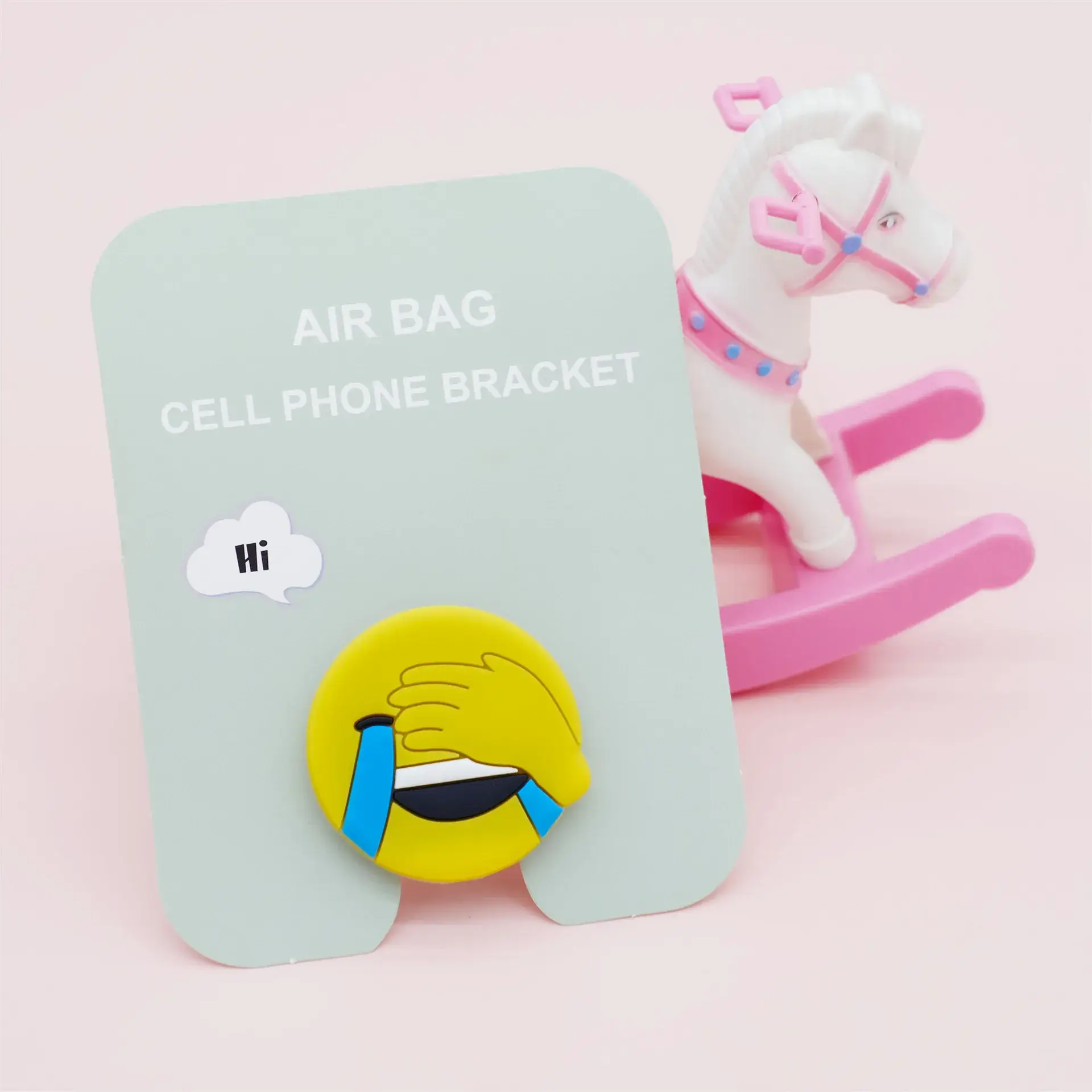 Cute Cartoon Airbag Holder for Mobile Phone - Image 84