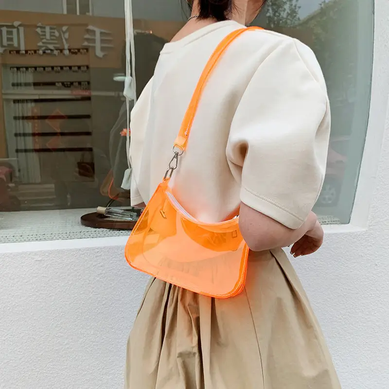 Transparent Korean Style Shoulder Bag for Women - Image 10