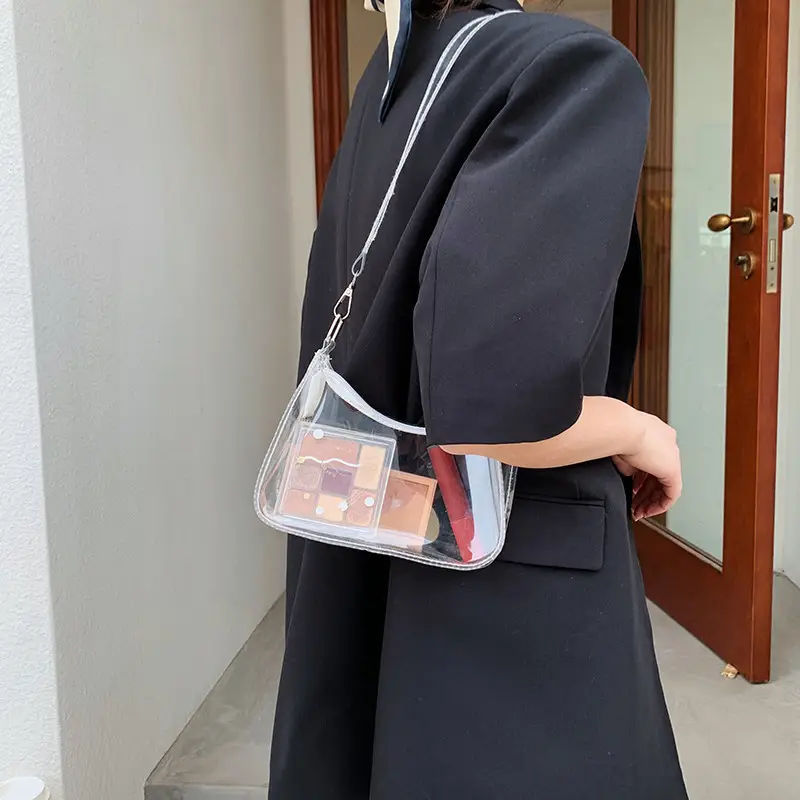 Transparent Korean Style Shoulder Bag for Women - Image 11