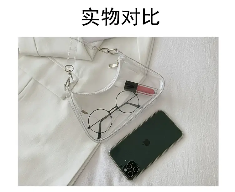 Transparent Korean Style Shoulder Bag for Women — feature 4
