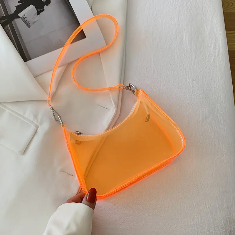 Transparent Korean Style Shoulder Bag for Women - Image 3