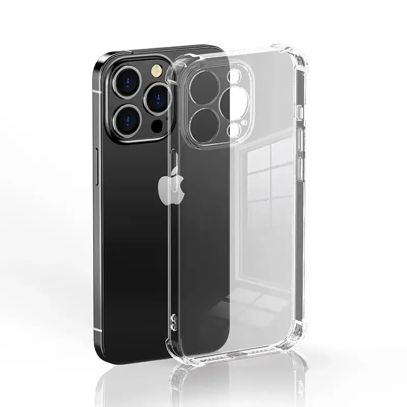 17 Promax Phone Case Transparent Blue Anti Drop 15 - Image 14