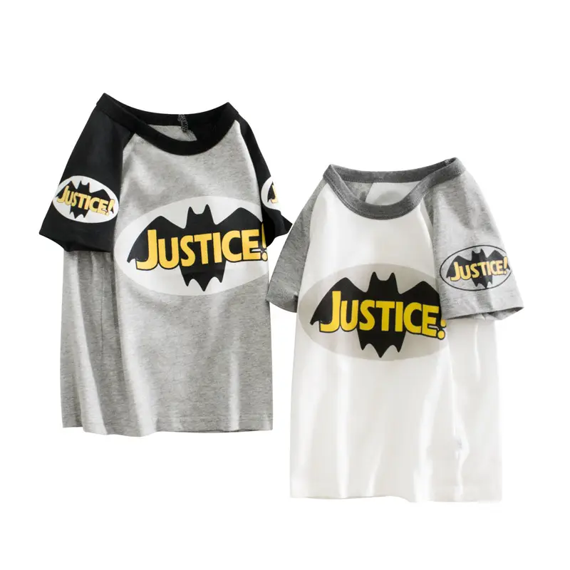 27Kids Batman Justice League T-Shirt Boys Short Sleeve Summer 2026