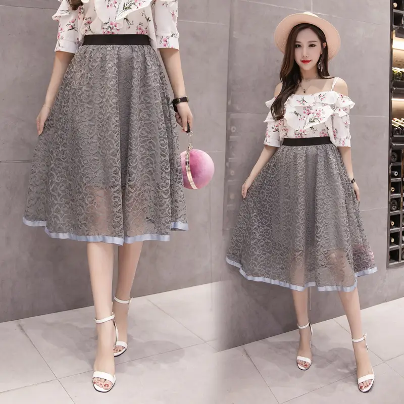 White Lace Skirt for Women Summer New Style - Image 5