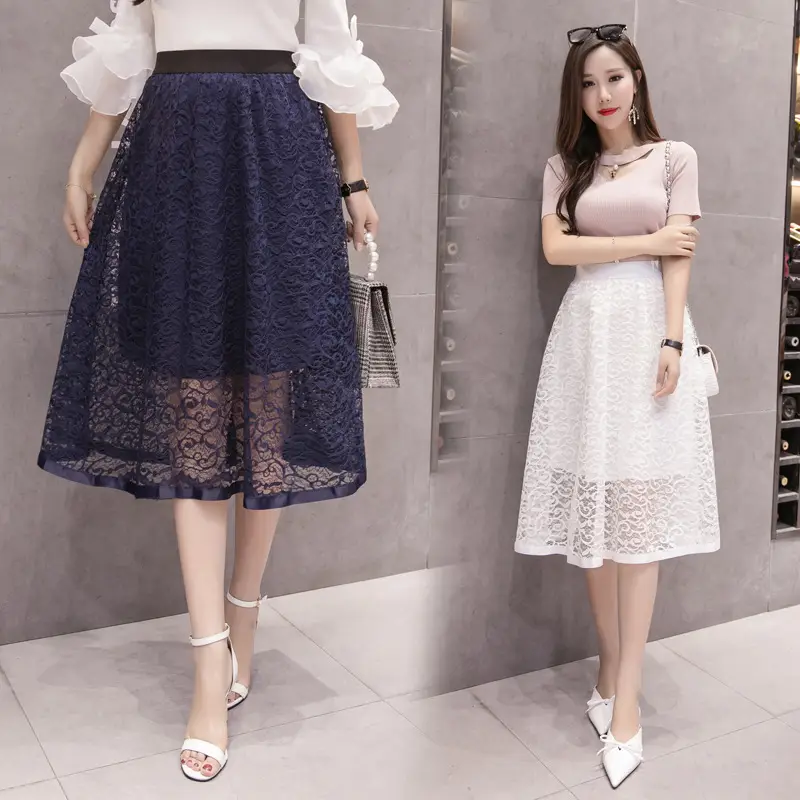 White Lace Skirt for Women Summer New Style - Image 6