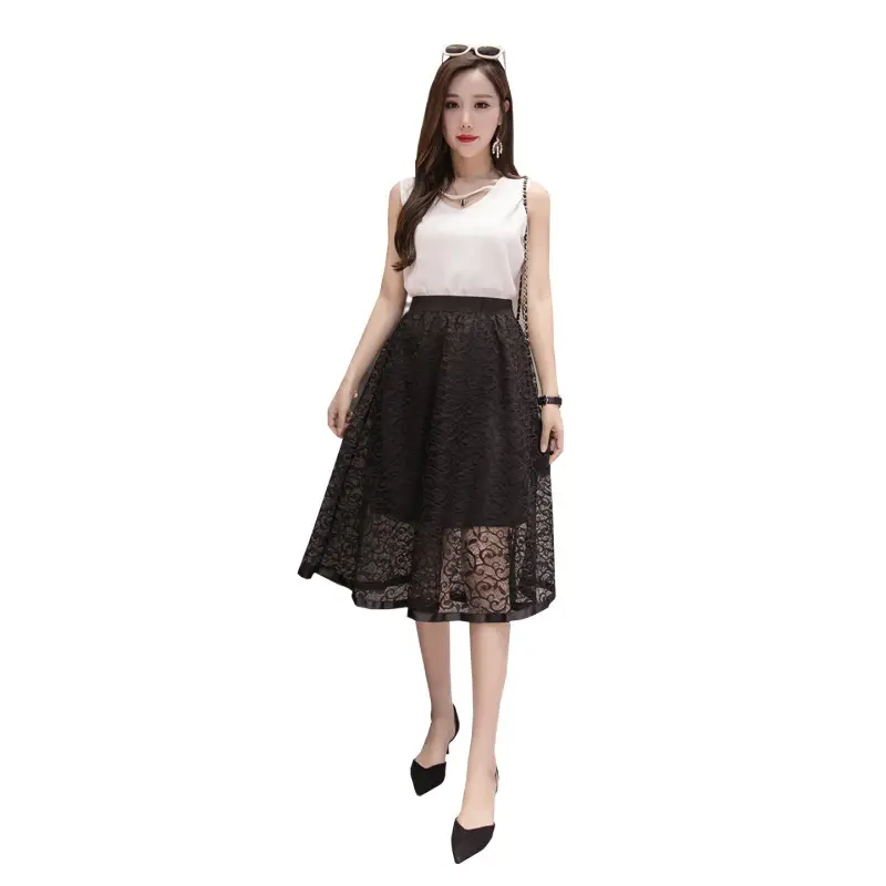 White Lace Skirt for Women Summer New Style - Image 8