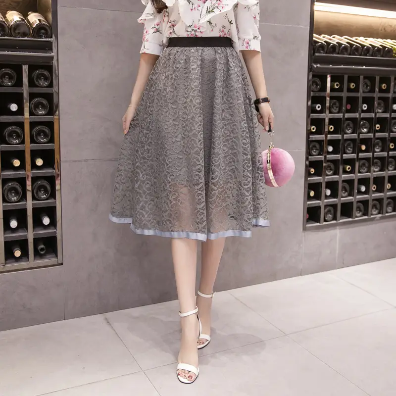 White Lace Skirt for Women Summer New Style - Image 2