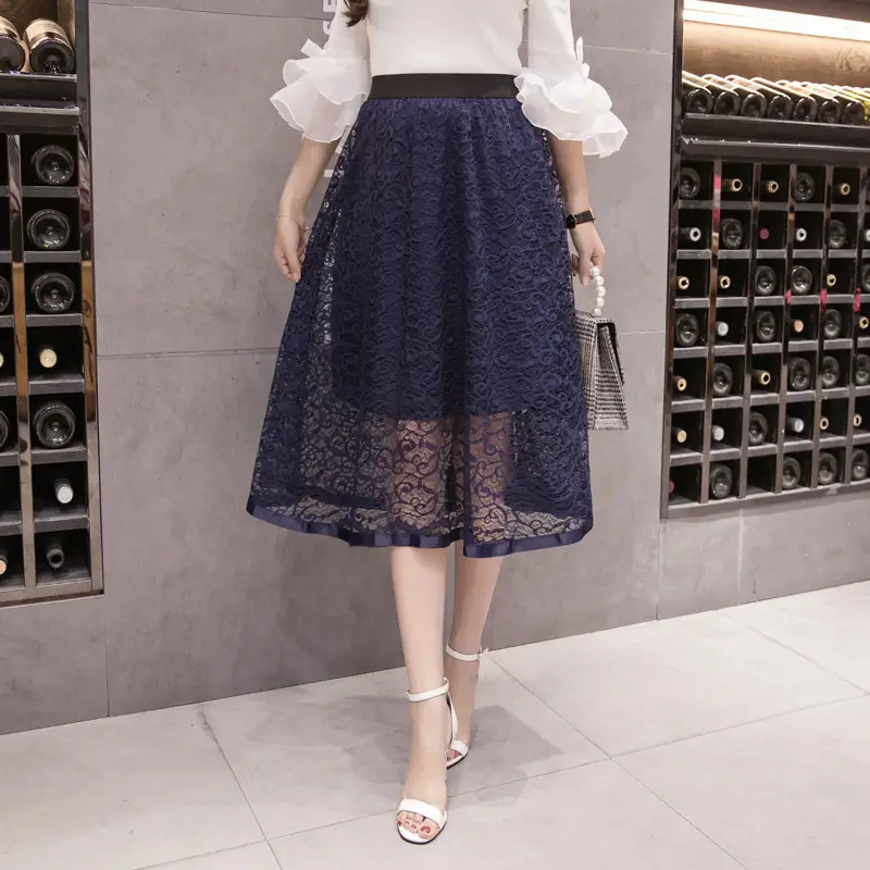 White Lace Skirt for Women Summer New Style - Image 3