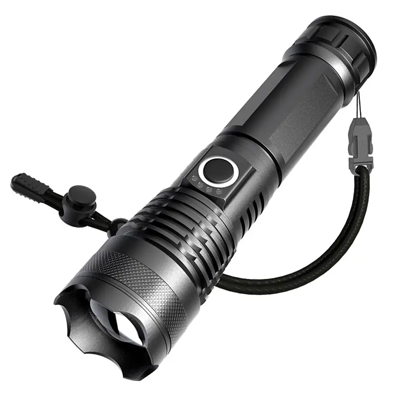 Rechargeable Laser Flashlight with Laser Cannon & Long Battery - Image 9