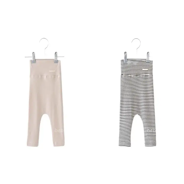 Korean Style Infant Leggings All Colors Cotton - Image 5