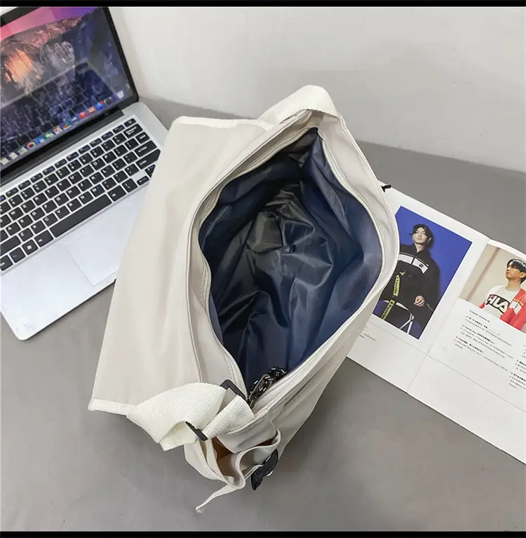 New Crossbody Bag for Men Women Canvas Satchel Student Messenger — feature 40