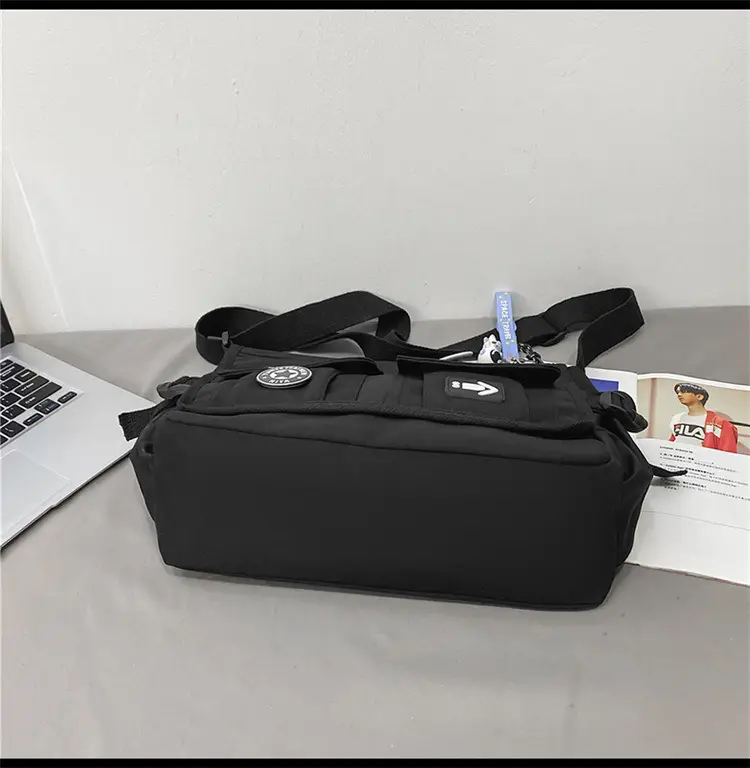 New Crossbody Bag for Men Women Canvas Satchel Student Messenger — feature 51