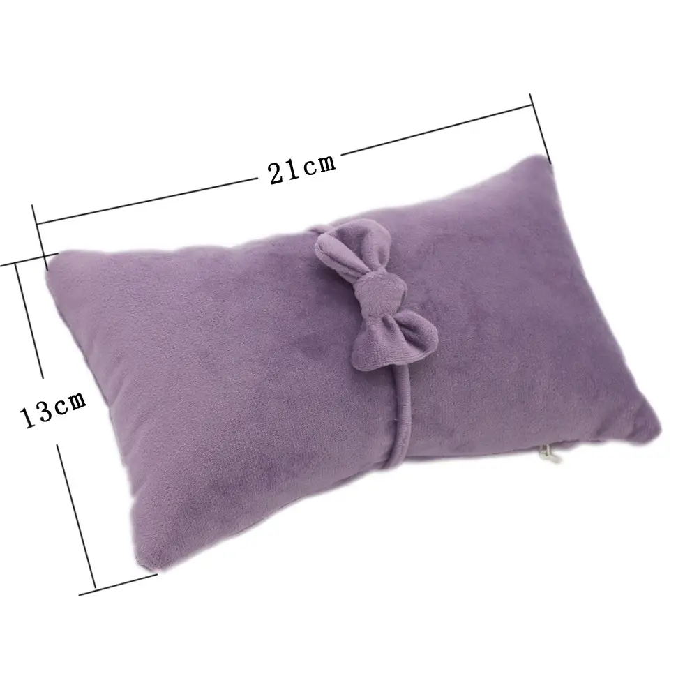 Purple Bow Pillow Set for Newborns & Babies