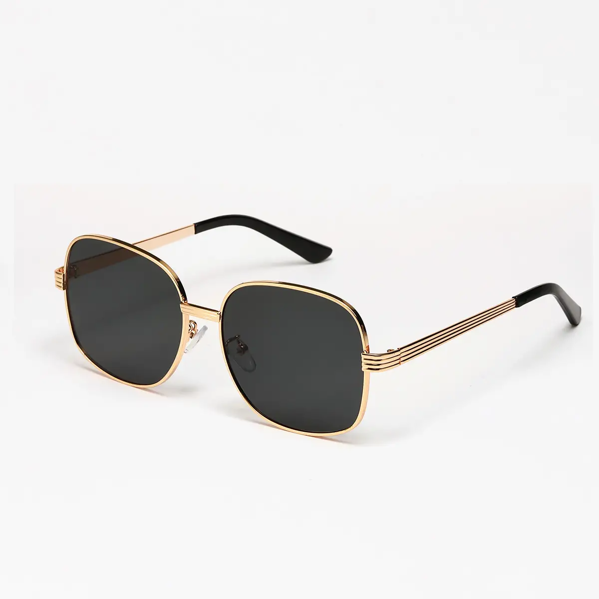 Xunge Metal Sunglasses Women Large Frame All Match - Image 3