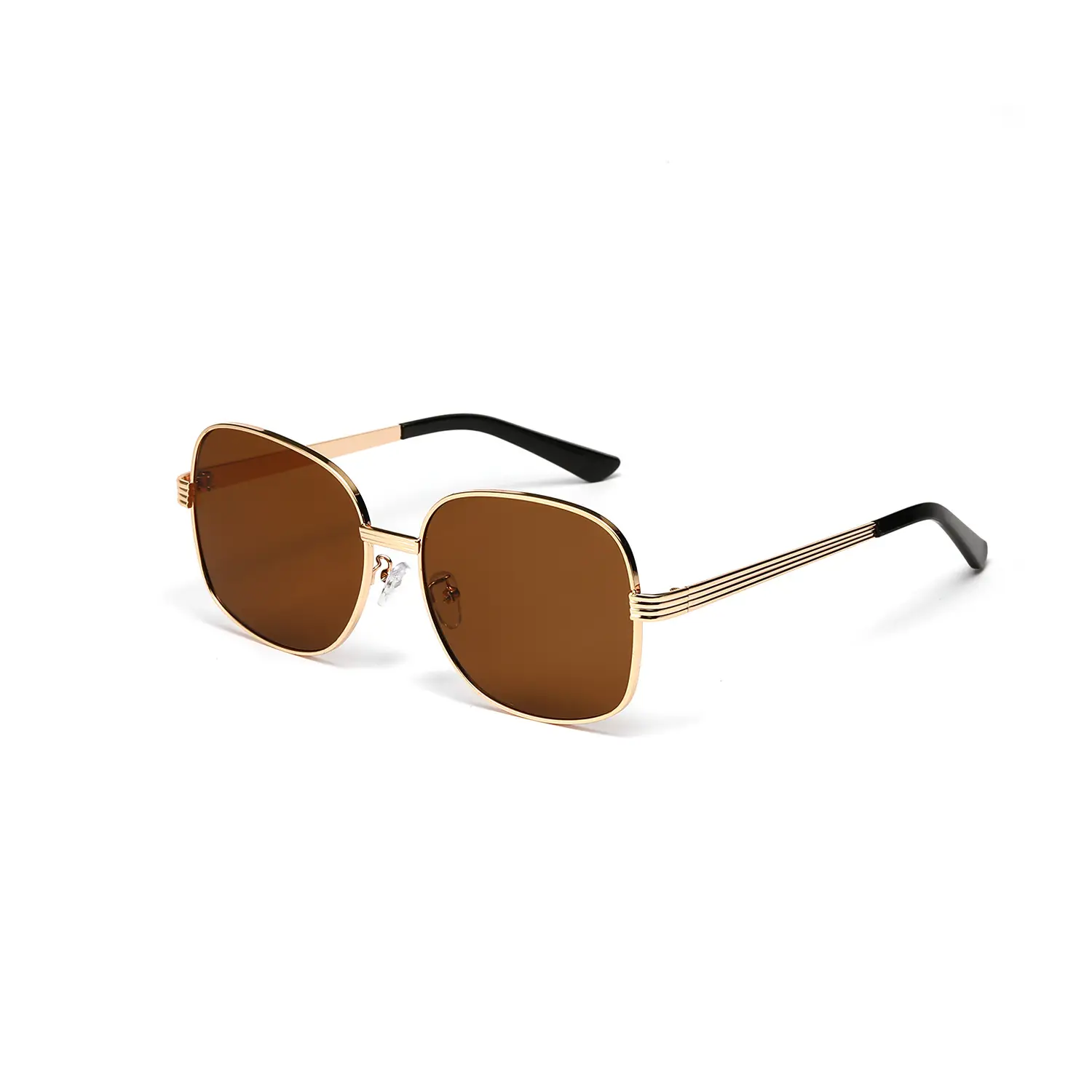 Xunge Metal Sunglasses Women Large Frame All Match