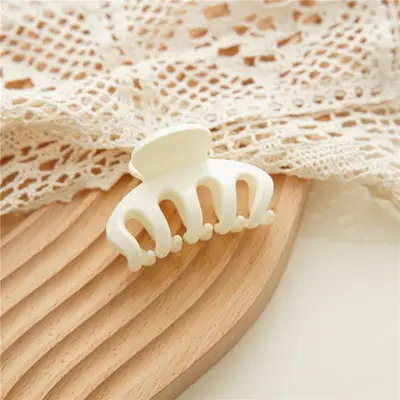 Pink Hair Clip Medium Grab for Ponytail & Shower - Image 4