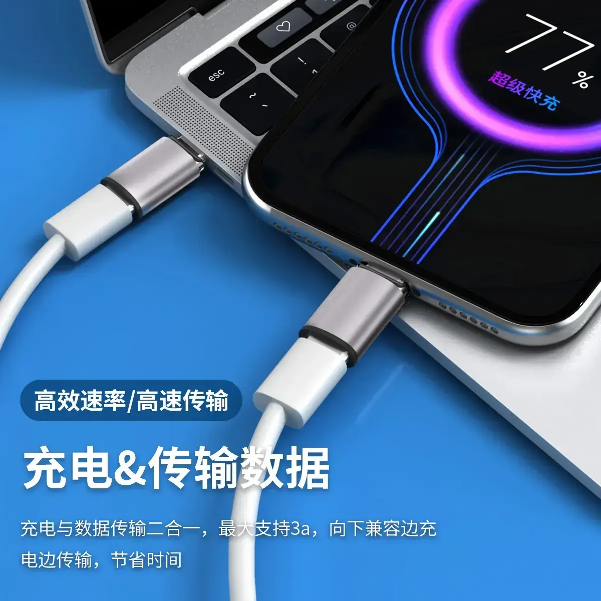 3A Magnetic TYPE-C Charging Adapter for Android & Apple - Image 4