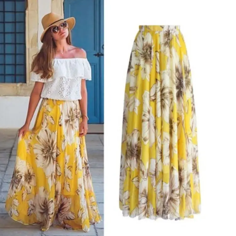 2023 Printed Bohemian Half-Length Dress for Women - Image 5