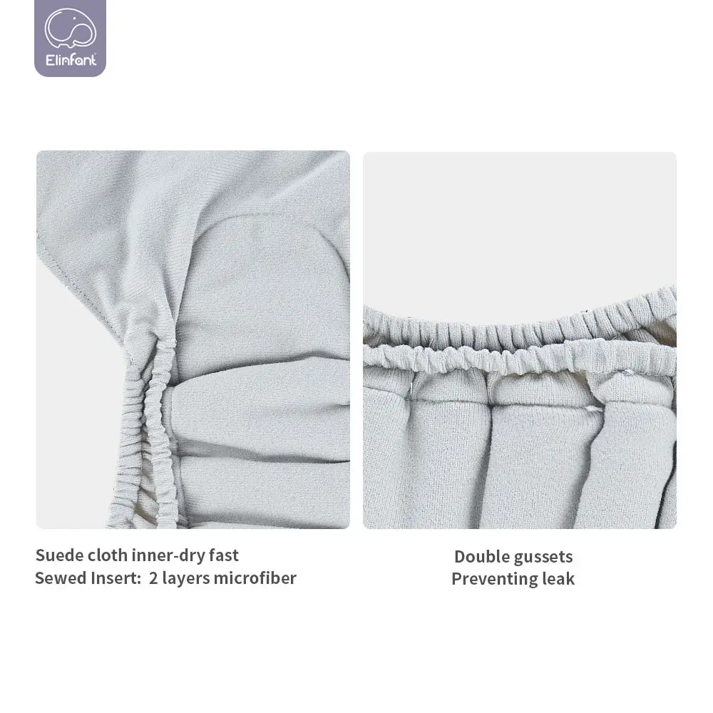 Baby Washable Diapers Cross-border Newborn One-piece Washable Diapers - Image 7