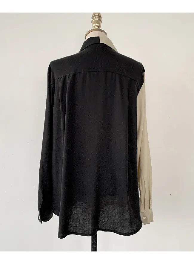 1688 Korean Chic Lapel Shirt Single Breasted Long Sleeve — feature 12