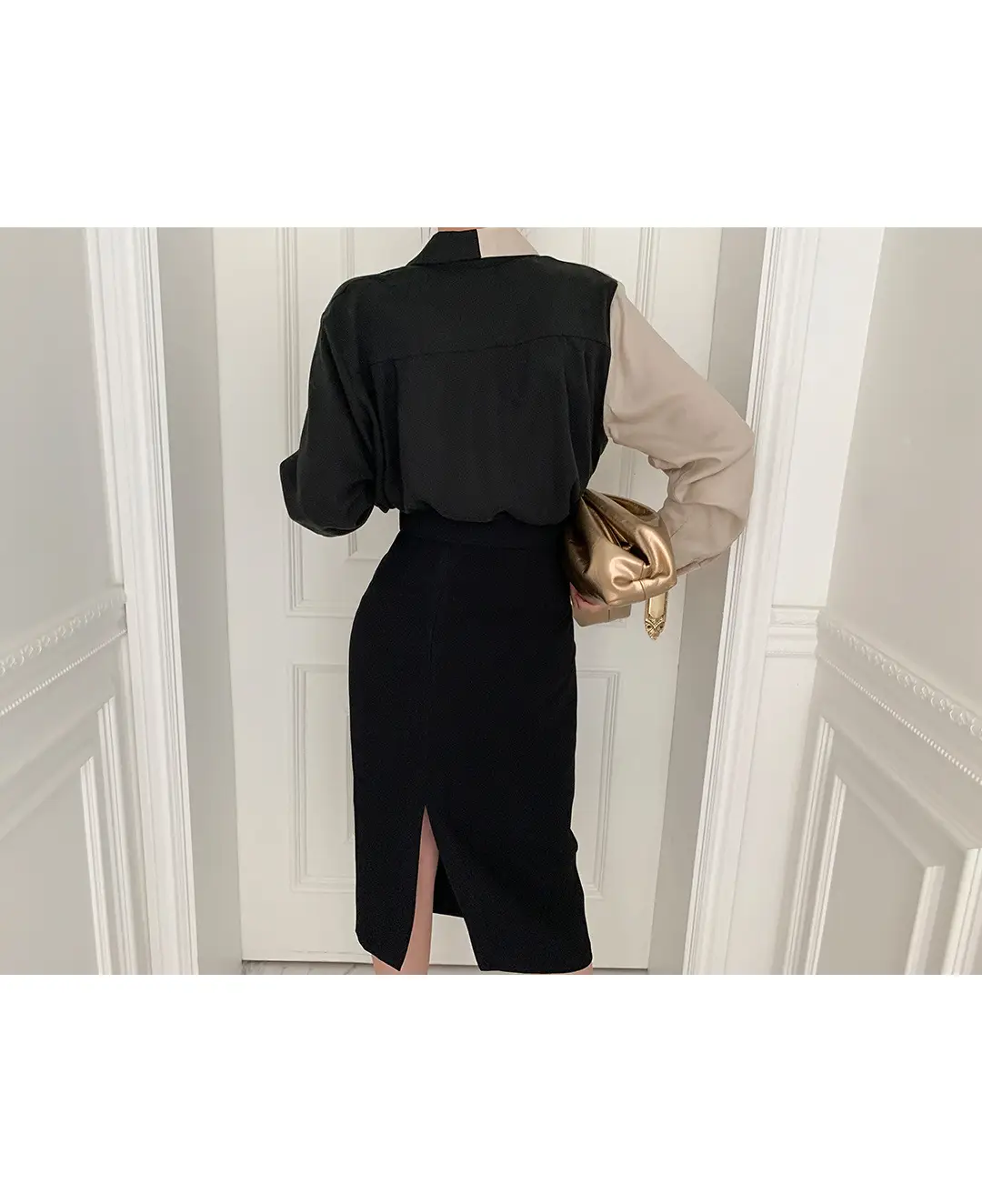 1688 Korean Chic Lapel Shirt Single Breasted Long Sleeve — feature 8