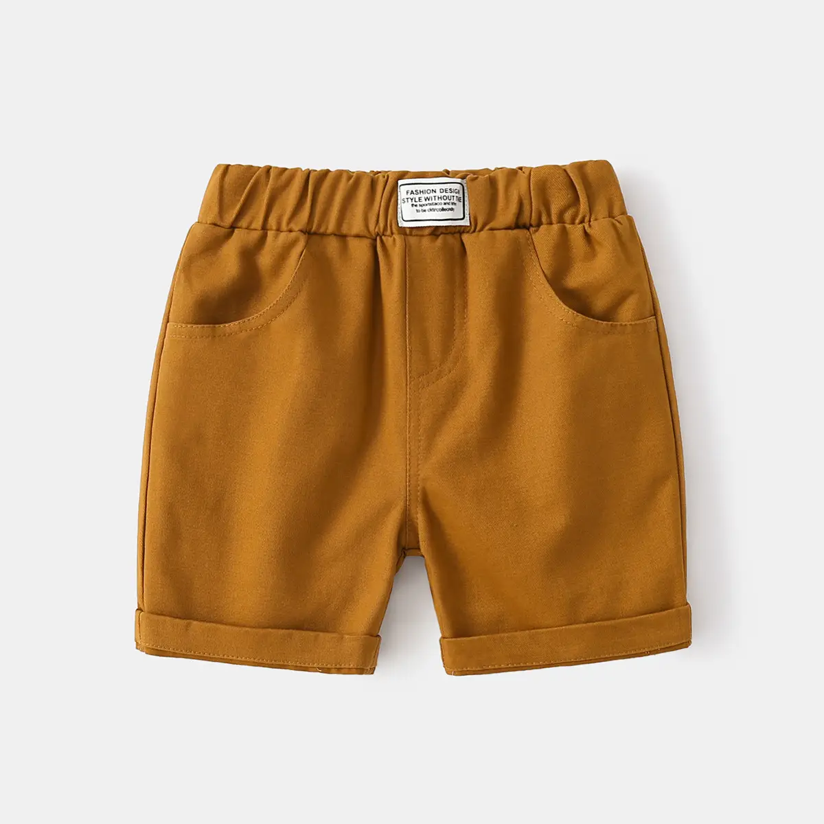 2023 Summer Boys Cotton Shorts Blue Casual