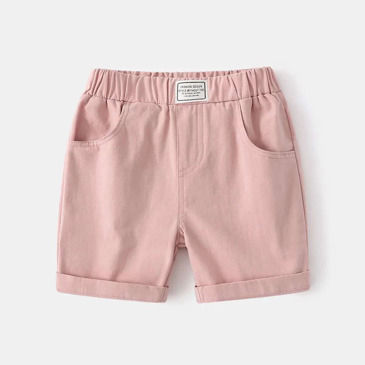 2023 Summer Boys Cotton Shorts Blue Casual