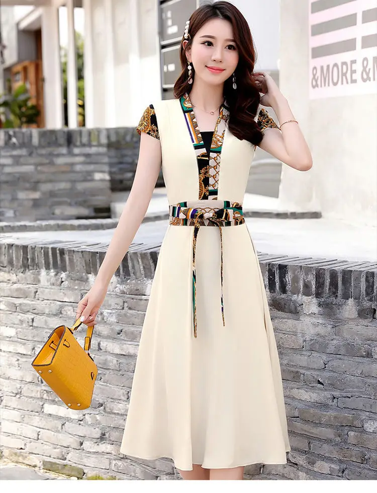 2026 Summer Pink A-Line Dress for Women — feature 10