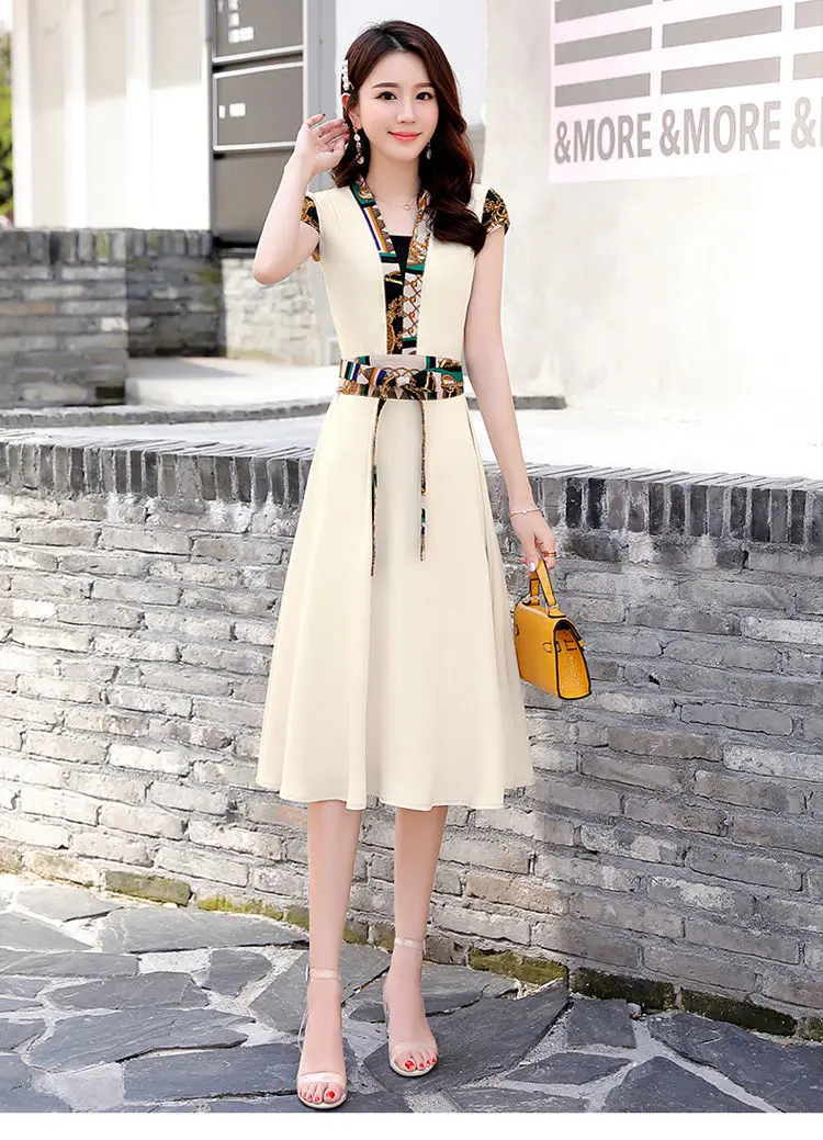 2026 Summer Pink A-Line Dress for Women — feature 9