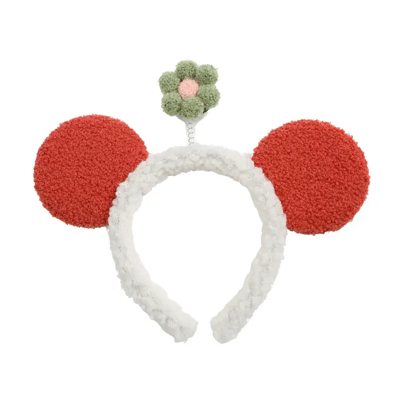 Free Shipping Pleated Star Dew Crab Strawberry Flower Face Wash Headband - Image 36