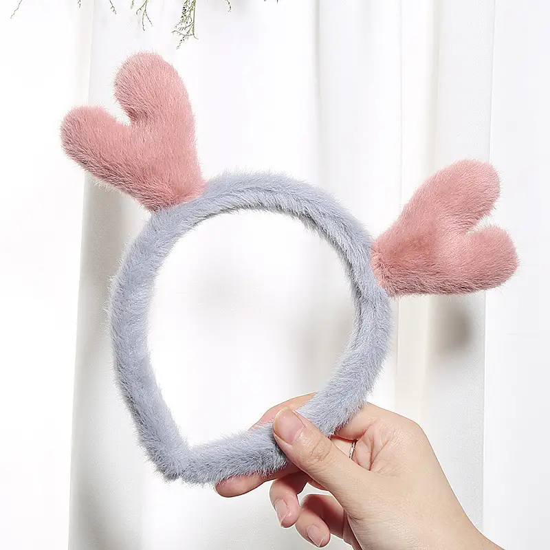 Free Shipping Pleated Star Dew Crab Strawberry Flower Face Wash Headband - Image 13