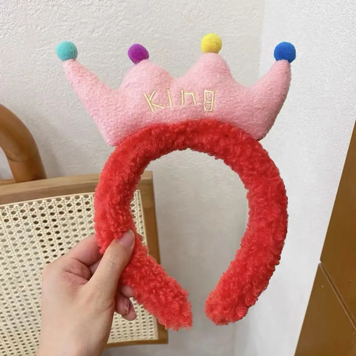 Free Shipping Pleated Star Dew Crab Strawberry Flower Face Wash Headband - Image 22