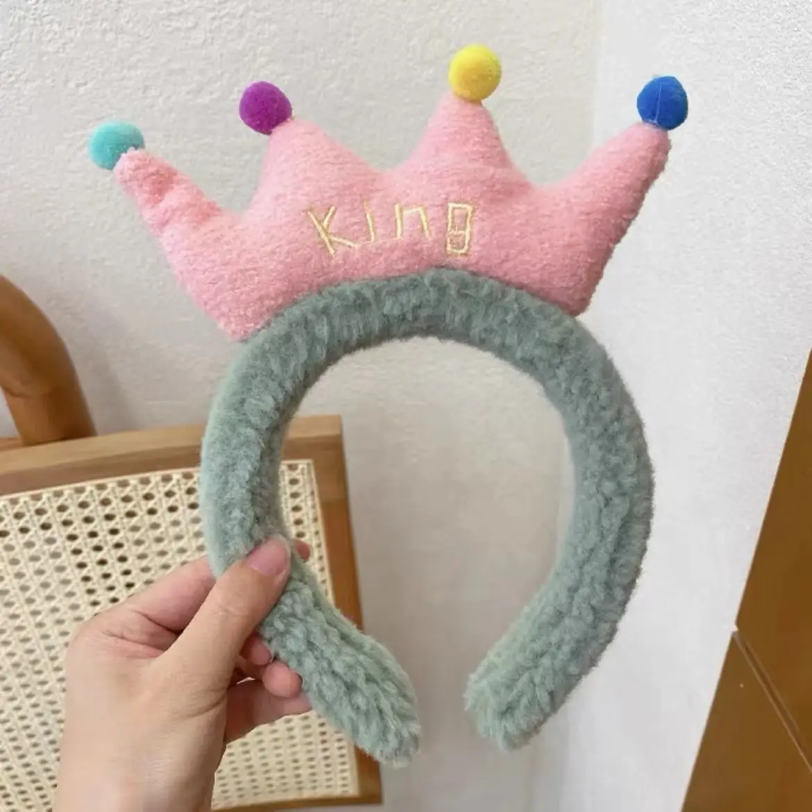 Free Shipping Pleated Star Dew Crab Strawberry Flower Face Wash Headband - Image 23