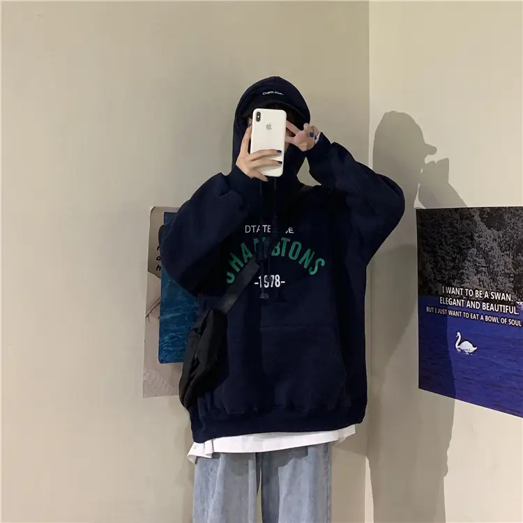 2026 Korean Style Hooded Sweatshirt Women Loose Fleece — feature 16
