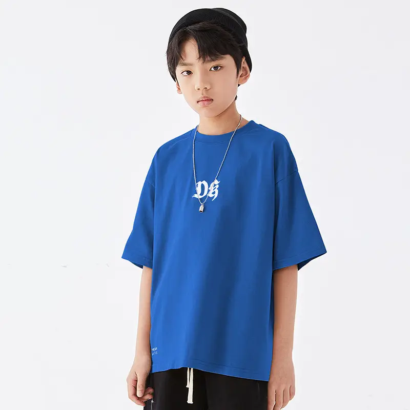 Kids DK Cotton T-Shirt Light Green Medium Large - Image 6