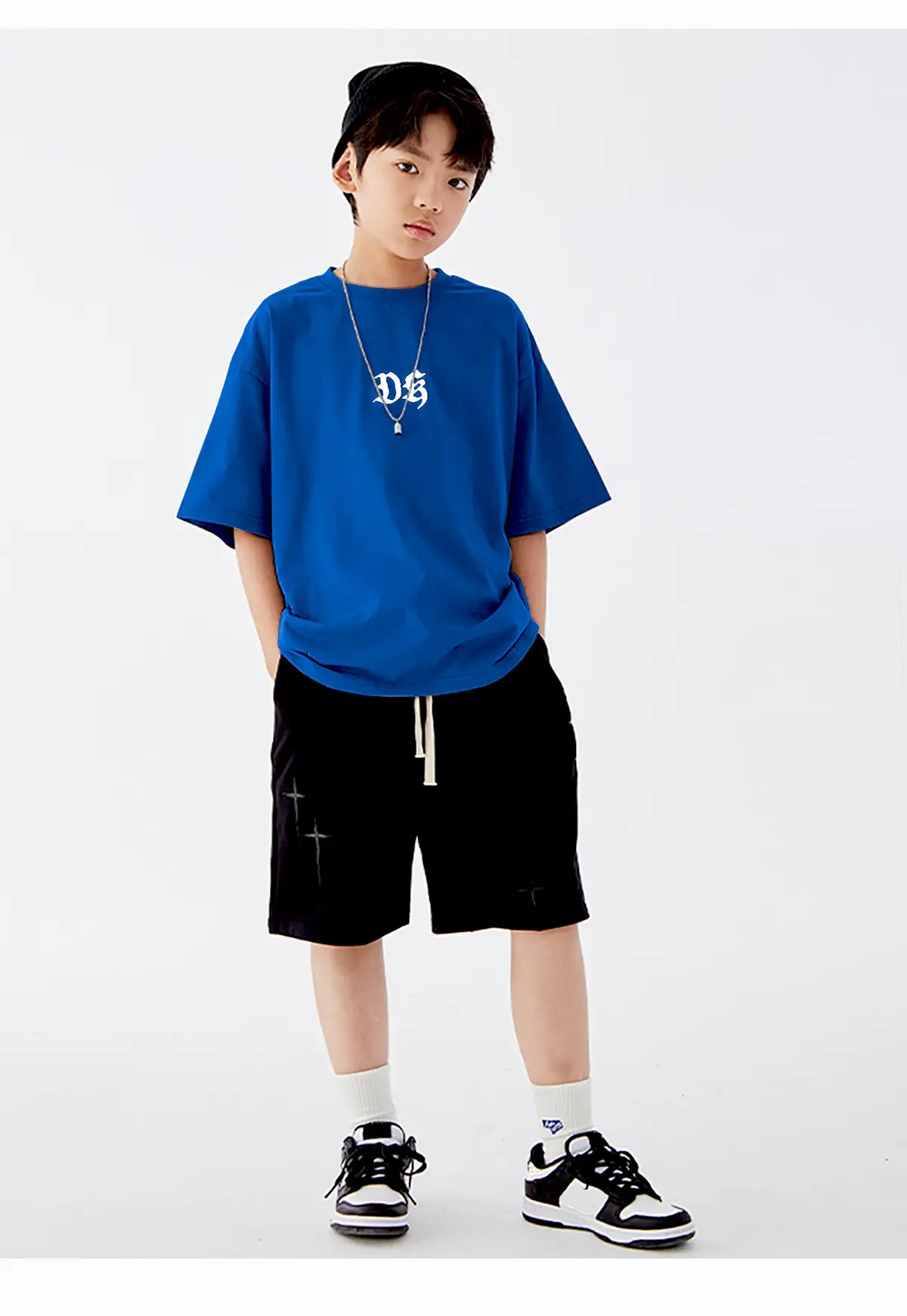 Kids DK Cotton T-Shirt Light Green Medium Large — feature 28