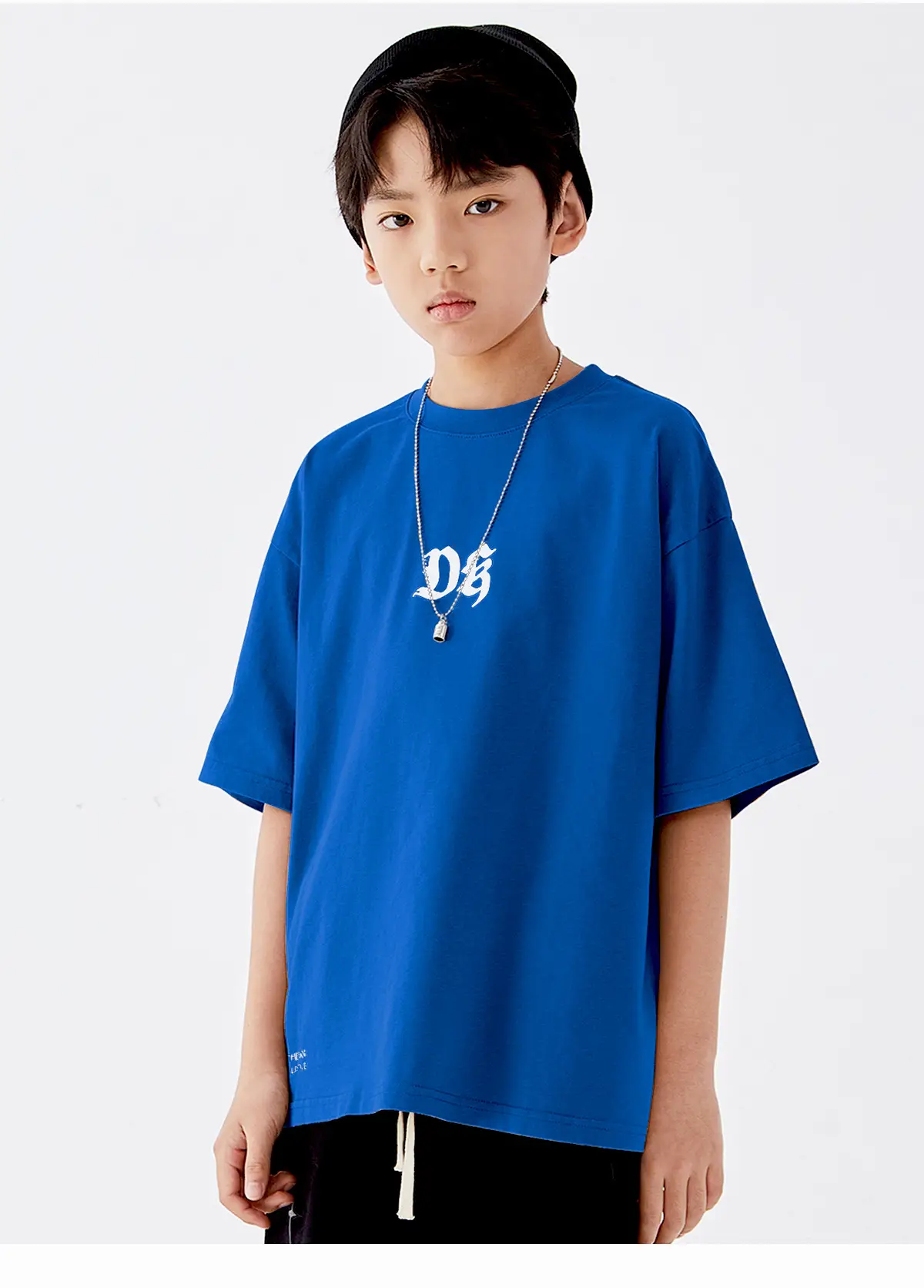 Kids DK Cotton T-Shirt Light Green Medium Large — feature 30