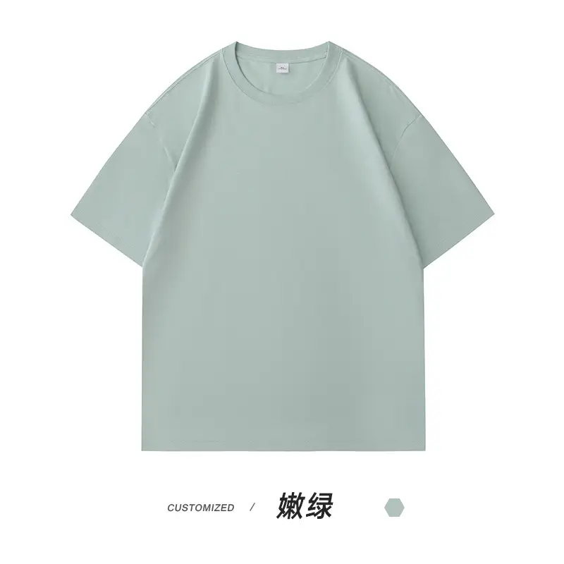 5A Antibacterial Heavy Cotton T-shirt Men's Brown - Image 22
