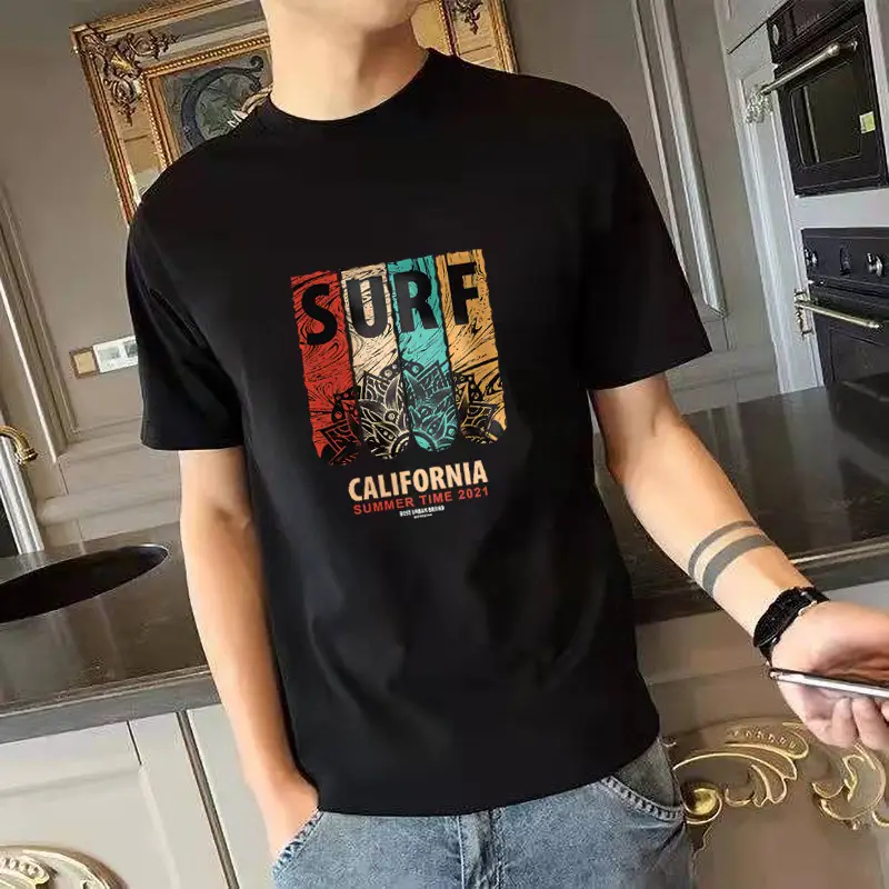Korean Style Black T-shirt with "Ye S!" Print - Image 13